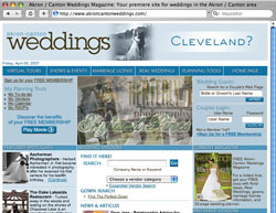 website screen shot